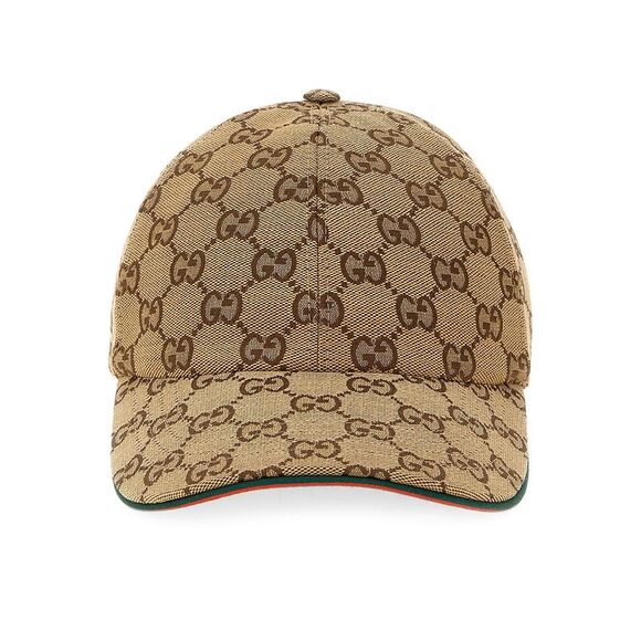 Gucci Women Gg Fabric Baseball Cap